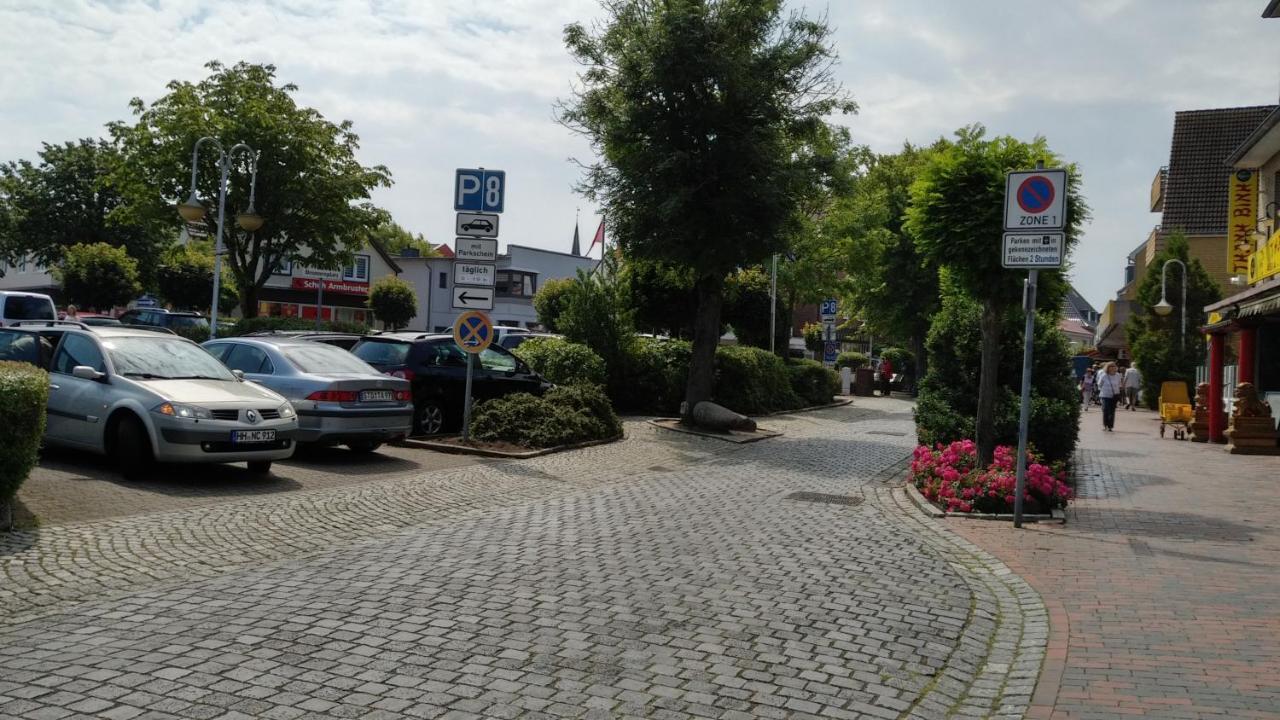 Haus Tertius - Strand- Und Hafennahe Ruhige Ferienwohnung Busum Bagian luar foto