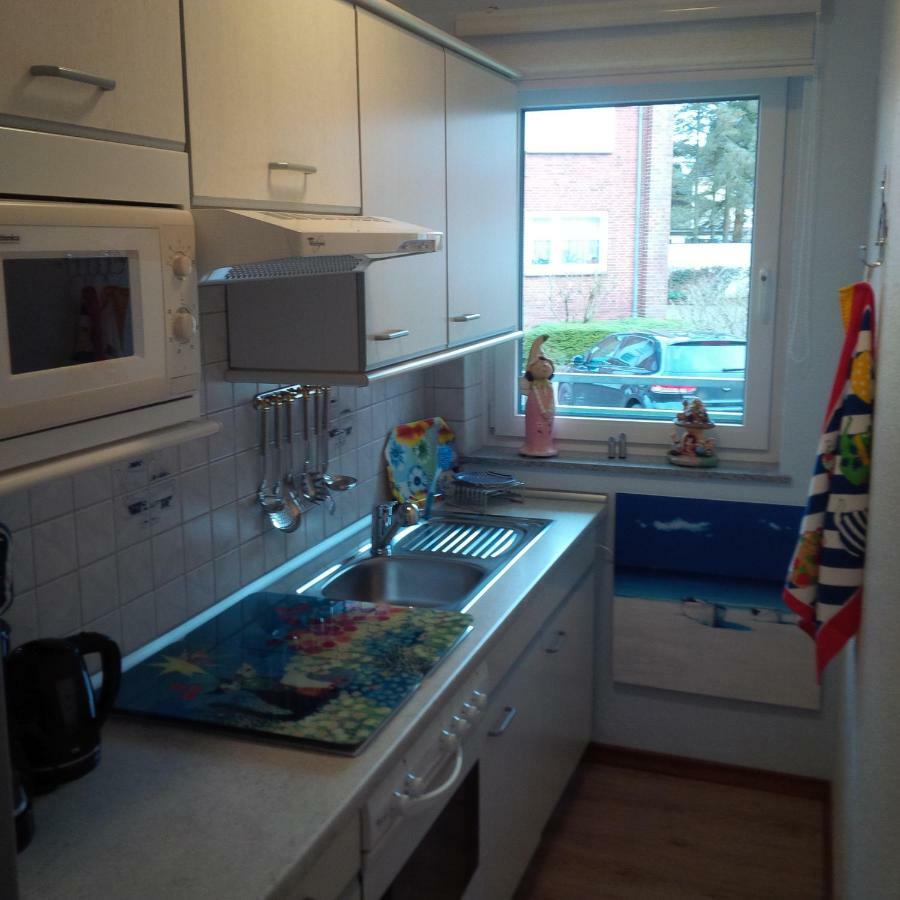 Haus Tertius - Strand- Und Hafennahe Ruhige Ferienwohnung Busum Bagian luar foto
